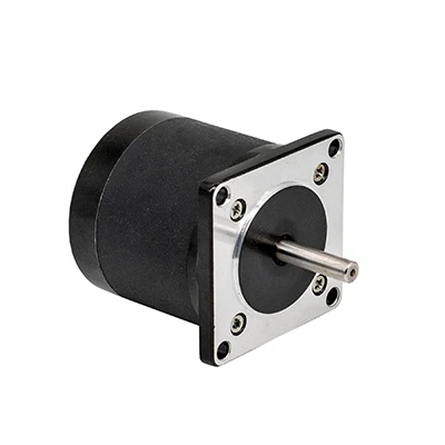 丸型 NEMA 23 バイポーラ 1.8 度 0.65Nm (90.3oz.in) 2.8A 2.4V Ф57x51mm 4 線式ステッピング モーター